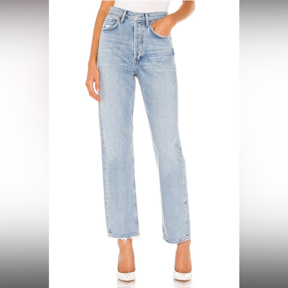 AGOLDE 90's Mid Rise Loose Fit in Snapshot